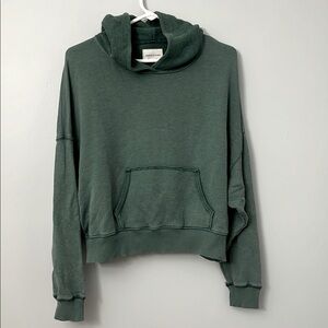 American Eagle muted green hoodie